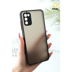 A03S Uyumlu Kılıf Kamera Korumalı Renkli Tuşlu Transparan Kapak