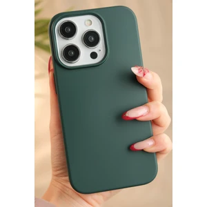 Apple iPhone 15 Pro Kılıf Kadife Lansman Soft Yumuşak Liquid Silikon Kamera Korumalı Kapak