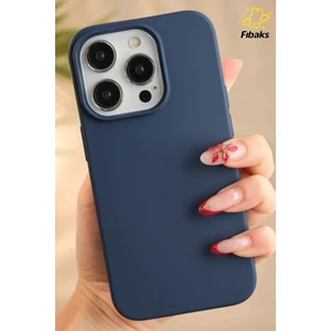 Apple iPhone 15 Pro Kılıf Kadife Lansman Soft Yumuşak Liquid Silikon Kamera Korumalı Kapak