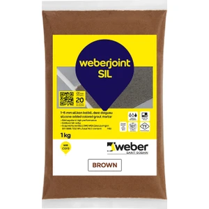 1 kg Silikonlu Derz Dolgu  – Suya ve Kirlenmeye Dayanıklı, Yüksek Performanslı Derz Harcı