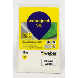 1 kg Silikonlu Derz Dolgu  – Suya ve Kirlenmeye Dayanıklı, Yüksek Performanslı Derz Harcı