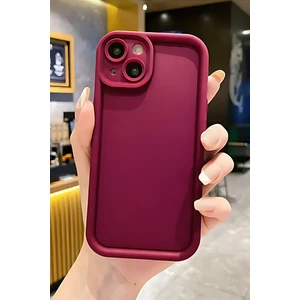 Apple iPhone 15 Kılıf Kamera Korumalı Renkli Silikon Kapak