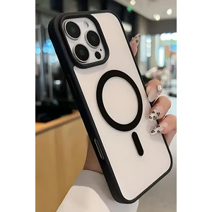 Apple iPhone 16 Pro Max Uyumlu Kılıf Magsafe Wireless Şarj Özellikli Tam Koruma Renkli Sert Kapak