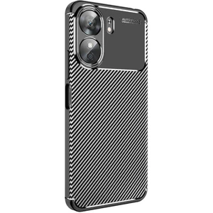 Xiaomi Redmi 13C Kılıf Kamera Çıkıntılı Karbon Fiber Desenli Renk Atmaz Koruyucu Kapak