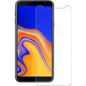 Samsung Galaxy J4 Plus Kısa Ekran Koruyucu Kırılmaz Cam 9H Temperli Koruma Dayanıkl