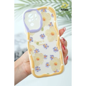 Xiaomi Redmi Note 10/10S Uyumlu Kılıf Tasarımlı Desenli Kamera Korumalı Papatya Çiçek Renkli Silikon Kapak