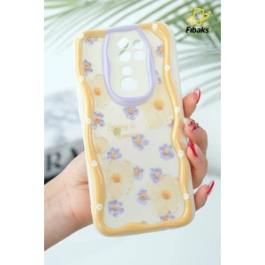 Xiaomi Redmi Note 8 Pro Uyumlu Kılıf Tasarımlı Desenli Kamera Korumalı Papatya Çiçek Renkli Silikon Kapak