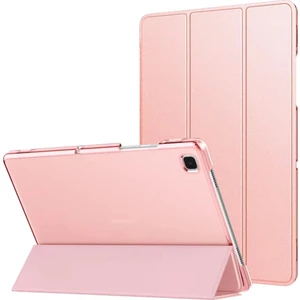 Samsung Galaxy Tab A7 Lite T220 Kılıf Pu Deri Ön Arka Tam Koruma Standlı Katlanabilir Uyku Modlu Smart Kapak