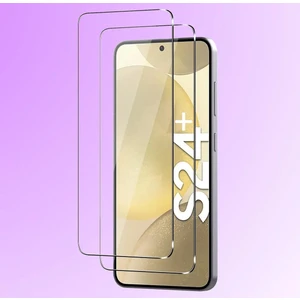 Samsung Galaxy S24 Plus Ekran Koruyucu Kısa Temperli Sert Cam 9H Kırılmaz Cam Koruma Maxi