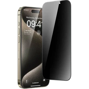 iPhone 17 Pro Uyumlu Antistatic Tam Kapatan Hayalet Tamperli Cam Ekran Koruyucu Kırılmaz Cam