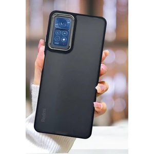 Xiaomi Redmi Note 12 Pro 4g Kılıf Metal Çerçeve Hassas Butonlu Renkli Buzlu Şeffaf Kapak