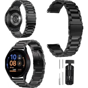 Galaxy Watch Gear S2 (20 mm) Krd-04 Akıllı Saat Kordonu Metal Kordon Kayış Bileklik