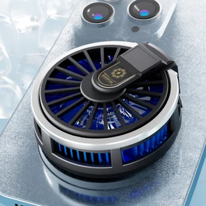 Telefon Tablet Soğutucu Fan 10W Power Radyatörlü Magsafe Manyetik Yüzük Tasarımlı Standlı