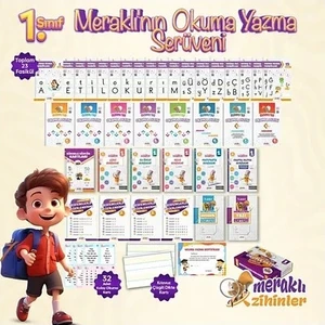 Meraklı Zihinler 1. Sınıf Okuma Yazma Seti