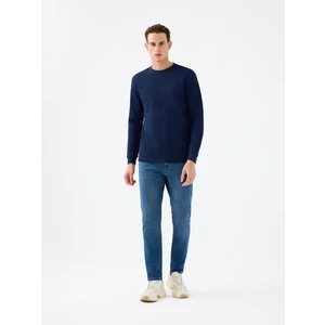 Regular Fit Koyu Indigo Erkek Sweatshirt LF2040680