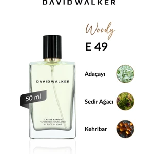 David Walker E49 Centrue 50 ml Erkek Parfüm | Woody