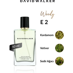 David Walker E2 Keumo 50 ml Erkek Parfüm | Woody-Fresh