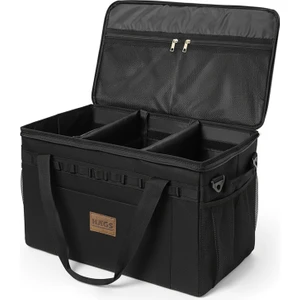 Araba Bagaj Çantası, Çok Amaçlı Termal Çanta, Araç Içi Alet Eşya Düzenleyici, 45 Lt, Siyah