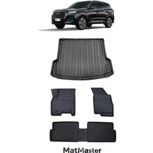 Chery Tiggo 7 Pro Max 2025 Model 5d Premium Ekstra Havuzlu Paspas ve Bagaj Havuzu Set