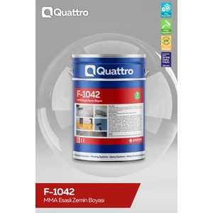 Quattro F-1042 Mma Esaslı Zemin Boyası