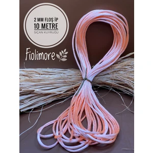 Floş Ip Neon Sarı Renk (Sıçan Kuyruğu) 2 mm 10 Metre Takı Bileklik Ipi