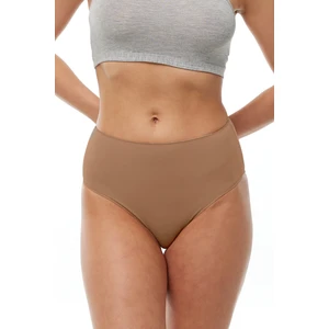 Kadın Cappuccino 2'li Paket Modal Yüksek Bel Görünmez Slip Külot 1955