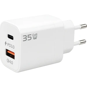 35W Gan USB A + Type C Girişli Hızlı Şarj Adaptörü