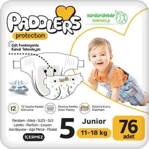 Protection Bebek Bezi 5 Numara Junior 76 Adet (11-18 Kg) 2'li Jumbo Set