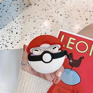 Airpods Pro 3. Nesil Uyumlu Pokemon Topu Karakter Silikon Koruma Kılıf ( 2025 )
