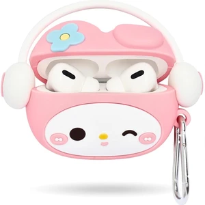Kılıf Benim Airpods Pro 3. Nesil Uyumlu Hello Kitty Karakter Silikon Koruma Kılıf ( 2025 )