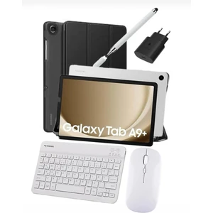 Galaxy Tab A9 Plus 6gb 128GB 11 Inç Tablet Kalem Kılıf Başlık Cam Klavye Mouse ( Türkiye Garantili)