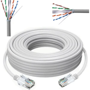 10 Metre Cat6 Internet Kablosu Utp Patch Yüksek Hız 1gbps