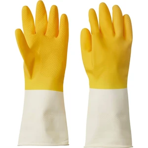 Rınnıg Temizlik Eldiveni Parlak Sarı Kırık Beyaz M 2 Adet