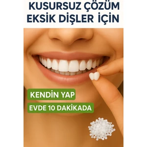 Moldable Vivostar Takma Diş, Protez Diş, Diş Dolgusu, Geçici Diş, Diş Onarımı