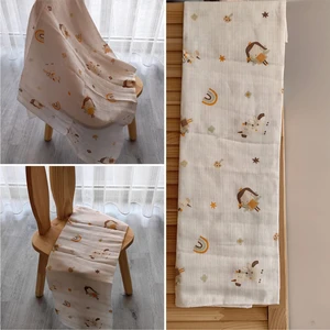 Pamuklu Müslin Bebek Battaniye