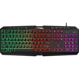 Vortex THL-KB-VTX815S Rgb Aydınlatmalı Kablolu Gaming Klavye 104 Tuş 19 Anti Ghosting USB Türkçe Q