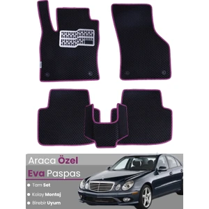 Mercedes Benz E Serisi W211 (2002-2009) Uyumlu Eva Paspas Tam Set – Araca Özel Tasarım