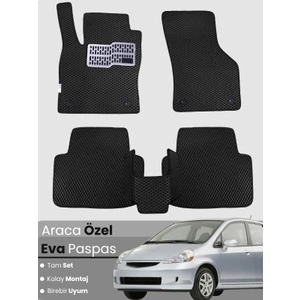 Honda Jazz Hatchback (2002-2008) Uyumlu Eva Paspas Tam Set–araca Özel,kolay Montaj