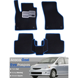 Honda Jazz Hatchback (2002-2008) Uyumlu Eva Paspas Tam Set–araca Özel,kolay Montaj
