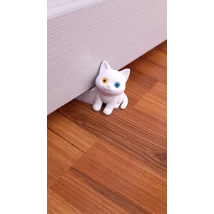 Kapı Stoperi / Dekoratif & Kaymaz Taban / Kedi Figürlü / Kapı Tutacağı