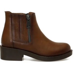 24K-855 5pr Taba Kadın Düz Bot