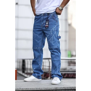 Erkek Kargo Cep Baggy Pantolon
