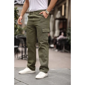 Erkek Kargo Cepli Baggy Pantolon