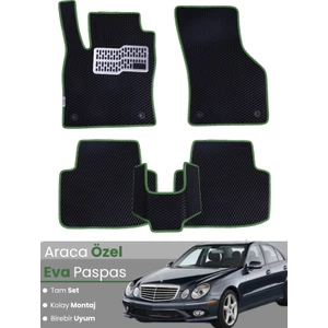 Mercedes Benz E Serisi W211 (2002-2009) Uyumlu Eva Paspas Tam Set – Araca Özel Tasarım