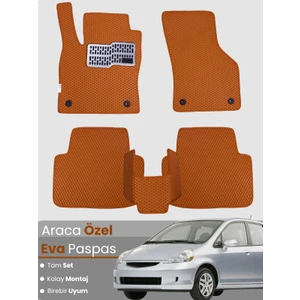 Honda Jazz Hatchback (2002-2008) Uyumlu Eva Paspas Tam Set–araca Özel,kolay Montaj