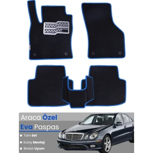 Mercedes Benz E Serisi W211 (2002-2009) Uyumlu Eva Paspas Tam Set – Araca Özel Tasarım