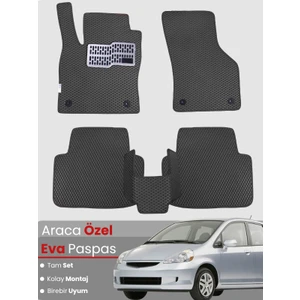 Honda Jazz Hatchback (2002-2008) Uyumlu Eva Paspas Tam Set–araca Özel,kolay Montaj
