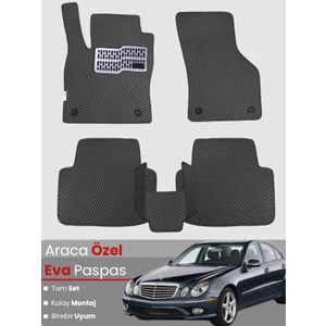 Mercedes Benz E Serisi W211 (2002-2009) Uyumlu Eva Paspas Tam Set – Araca Özel Tasarım