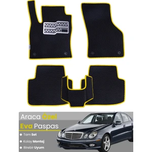 Mercedes Benz E Serisi W211 (2002-2009) Uyumlu Eva Paspas Tam Set – Araca Özel Tasarım