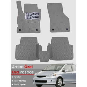 Honda Jazz Hatchback (2002-2008) Uyumlu Eva Paspas Tam Set–araca Özel,kolay Montaj